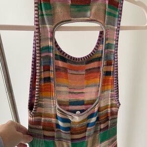 Daily Practice brand patchwork dress. From Anthropologie